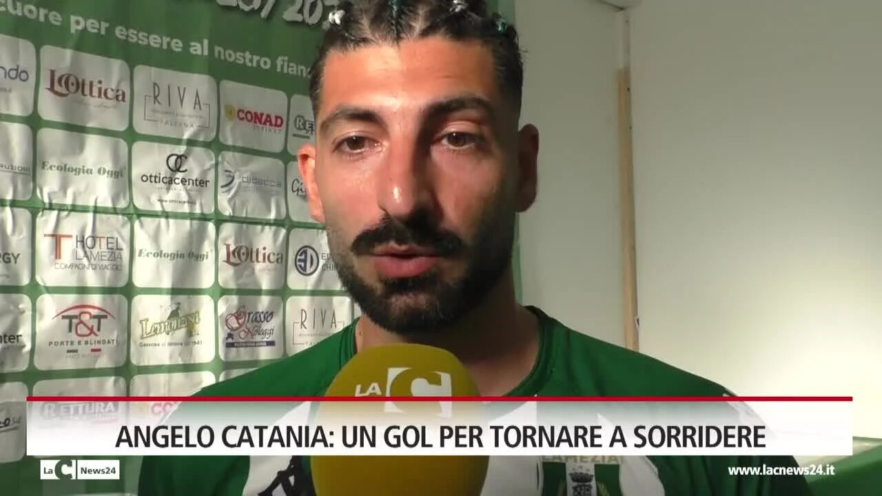 Angelo Catania: un gol per tornare a sorridere