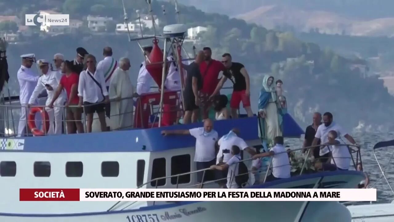 Soverato, grande entusiasmo per la festa della Madonna a mare