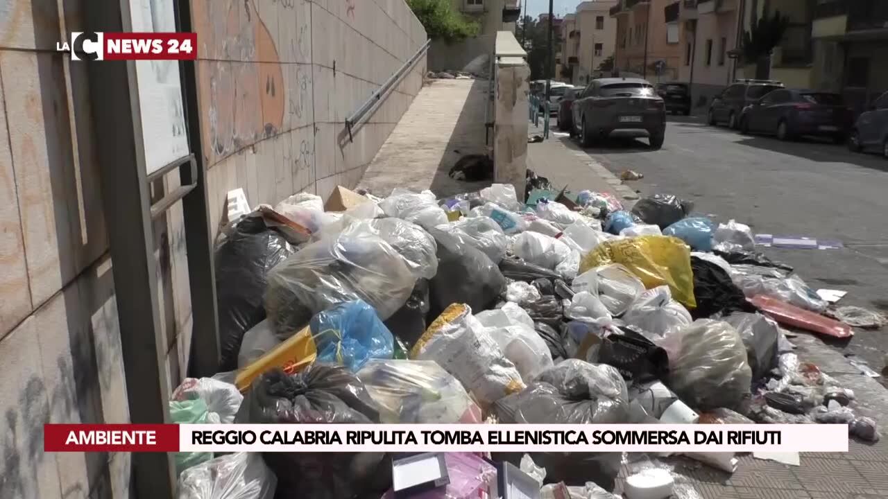Reggio Calabria ripulita tomba ellenistica sommersa dai rifiuti