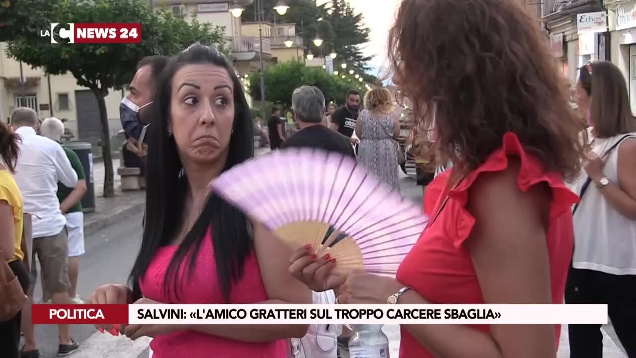 Salvini: «L'amico Gratteri sul troppo carcere sbaglia»