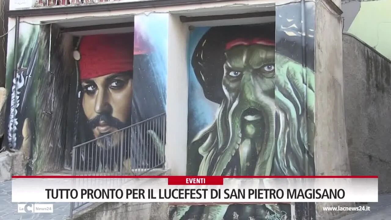 Tutto pronto per il Lucefest di San Pietro Magisano