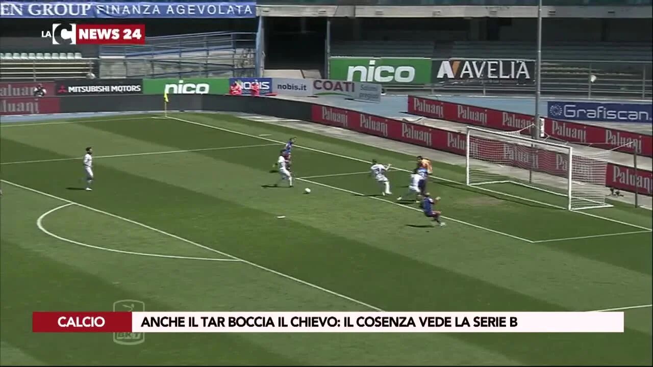 Anche il Tar boccia il Chievo: il Cosenza vede la Serie B