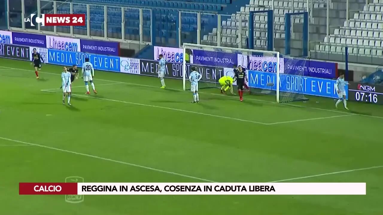 Reggina in ascesa, Cosenza in caduta libera