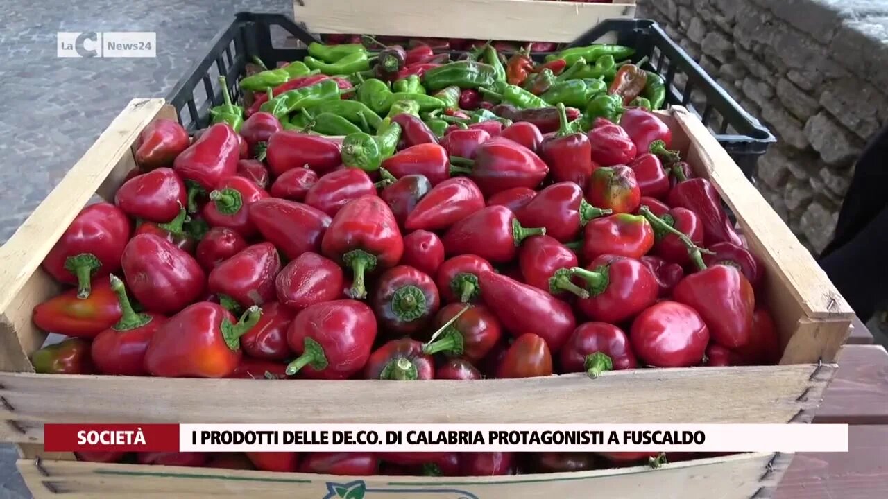 I prodotti delle De.Co. di Calabria protagonisti a Fuscaldo