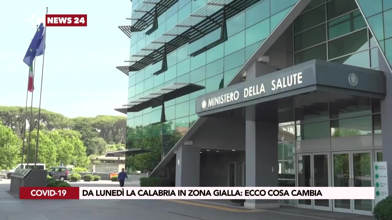 Da Lunedì la Calabria in zona gialla: ecco cosa cambia