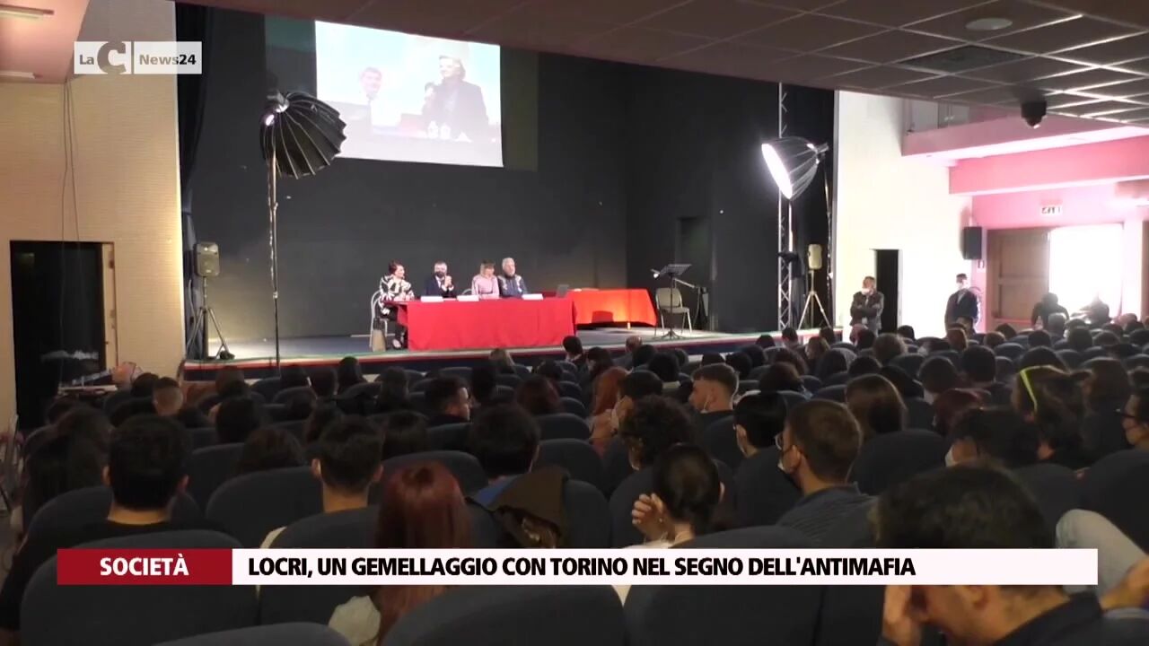 Locri, un gemellaggio con Torino nel segno dell'antimafia