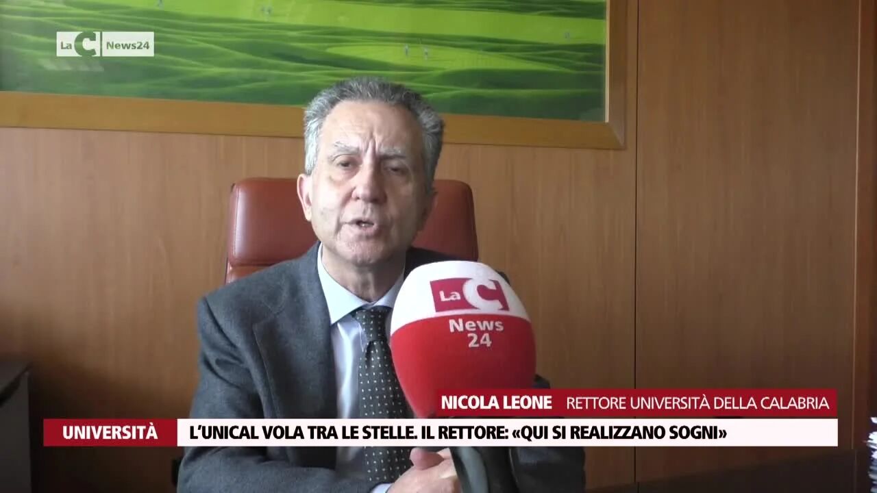L’Unical vola tra le stelle. Il Rettore: «Qui si realizzano sogni»