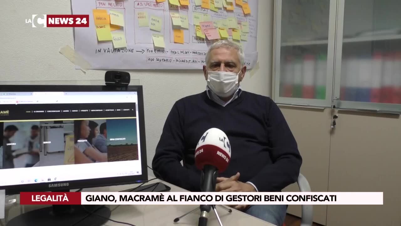 Progetto Giano, Macramè al fianco di gestori beni confiscati