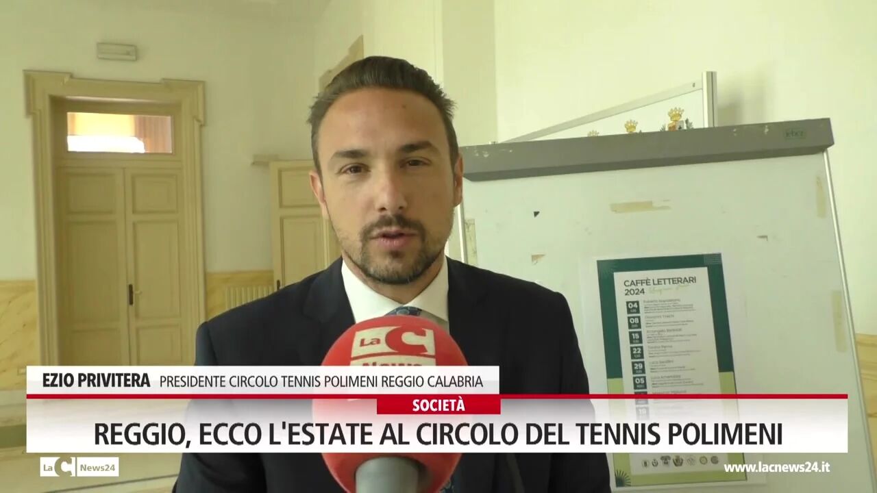 Reggio, ecco l'estate al circolo del tennis Polimeni