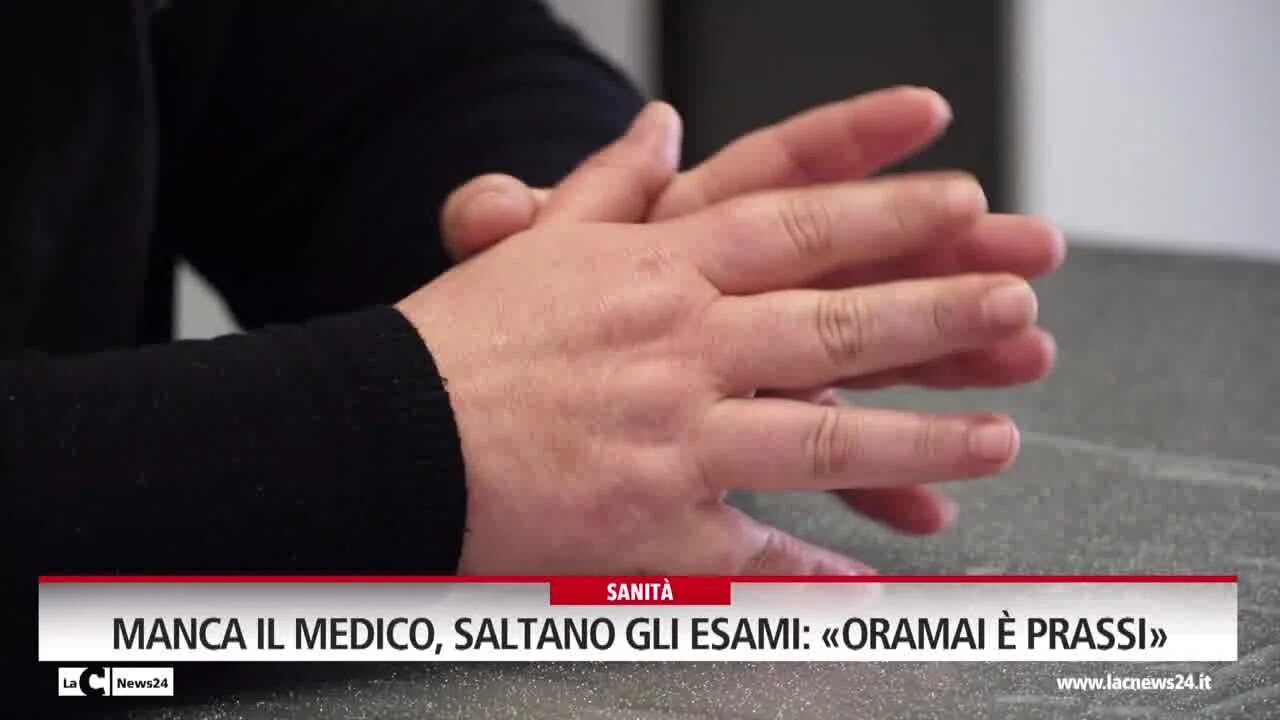 Manca il medico, saltano gli esami: «Oramai è prassi»