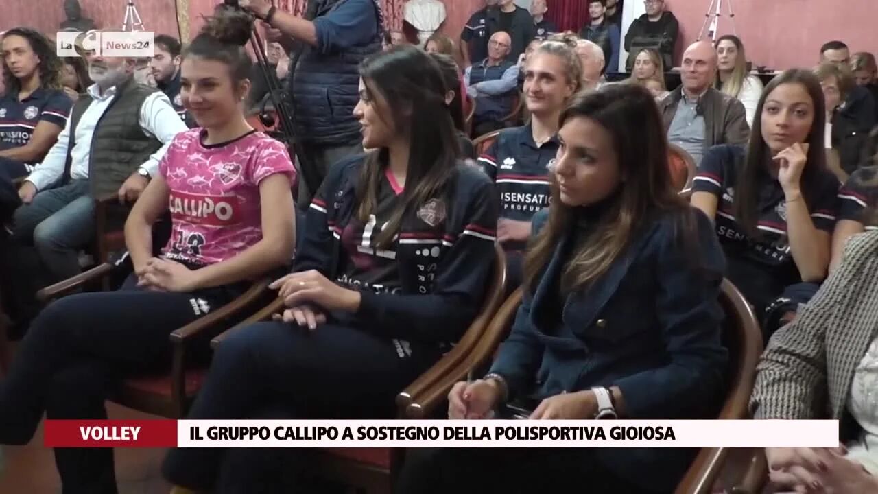 Il gruppo Callipo a sostegno della polisportiva Gioiosa