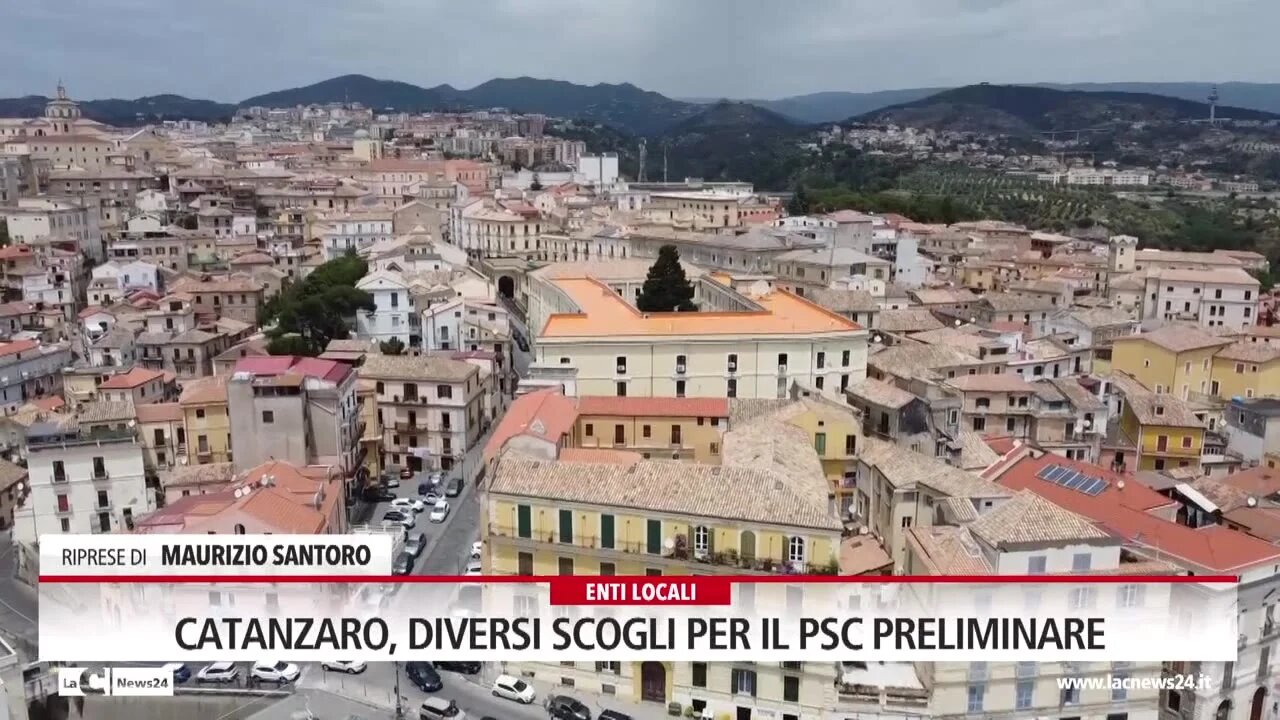 Catanzaro, diversi scogli per il PSC preliminare