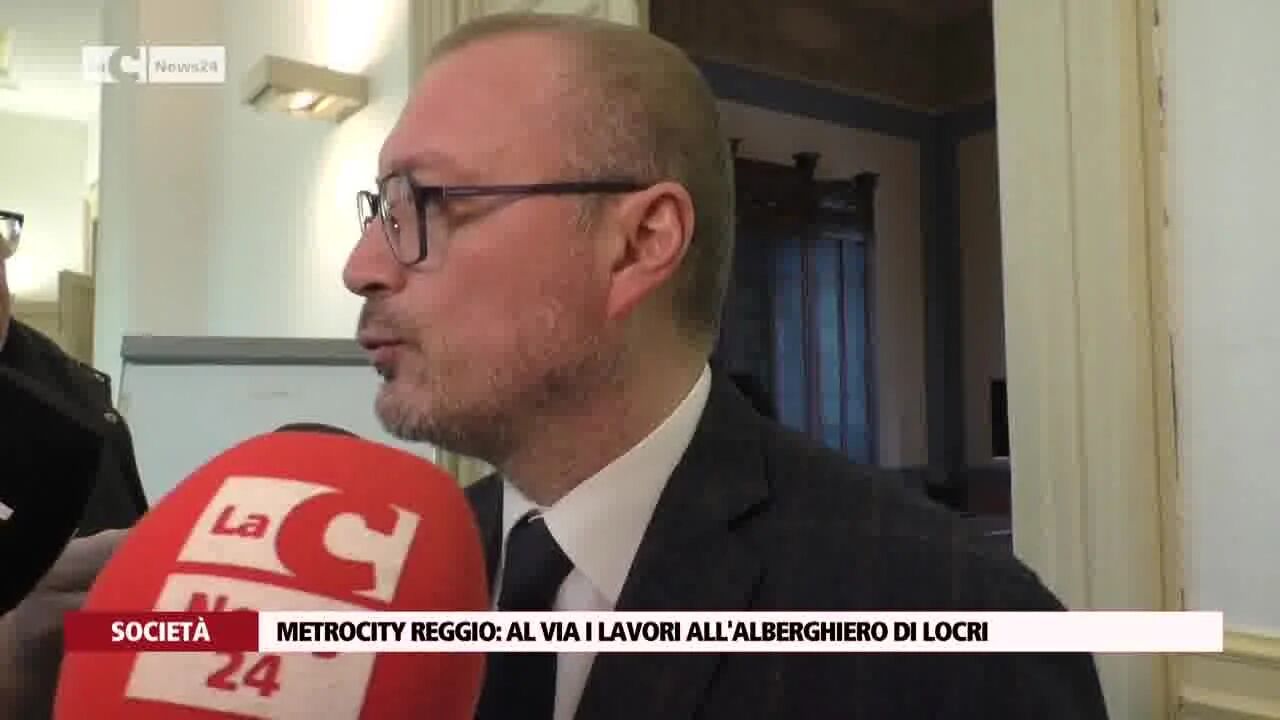 Metrocity Reggio: al via i lavori all'alberghiero di Locri