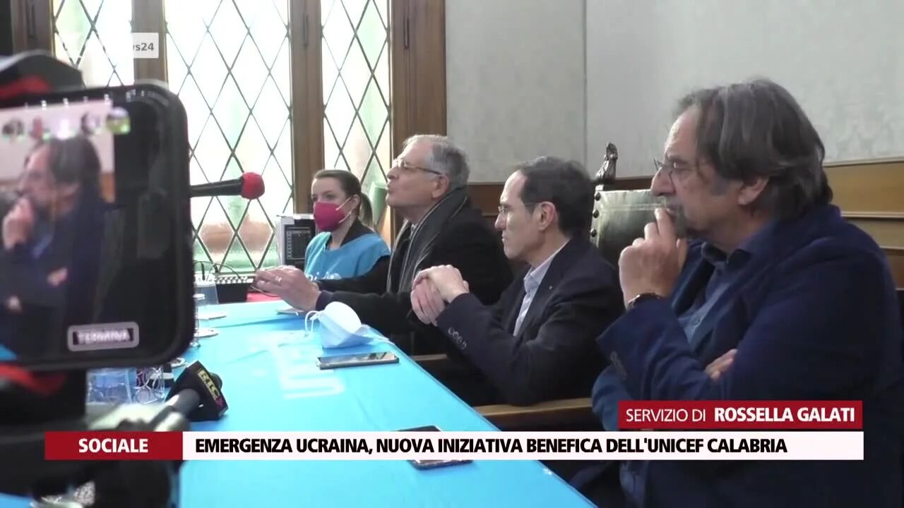 Emergenza Ucraina, nuova iniziativa benefica dell'Unicef Calabria