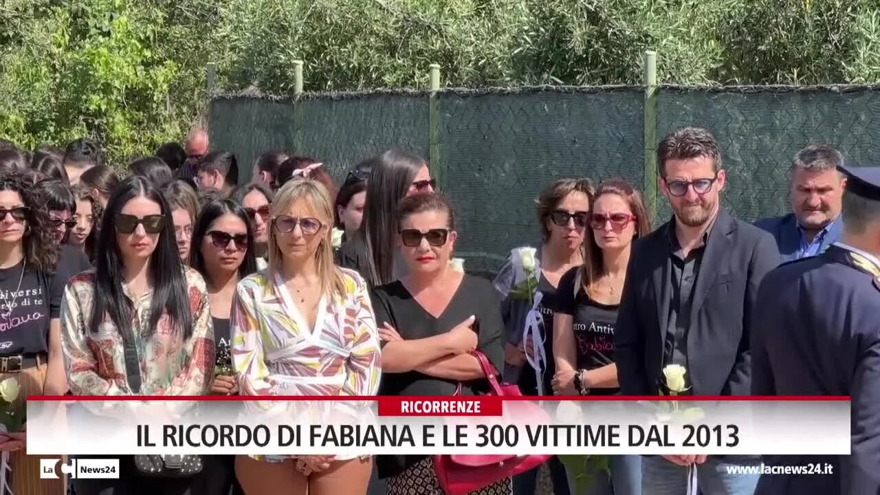 Il ricordo di Fabiana e le 300 vittime dal 2013