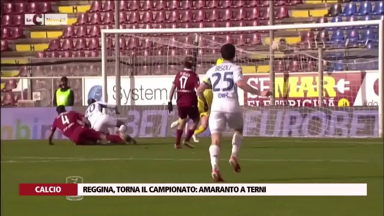 Reggina, torna il campionato: amaranto a Terni