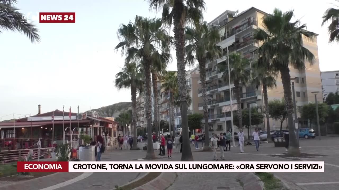 Crotone, torna la movida sul lungomare: «Ora servono i servizi»