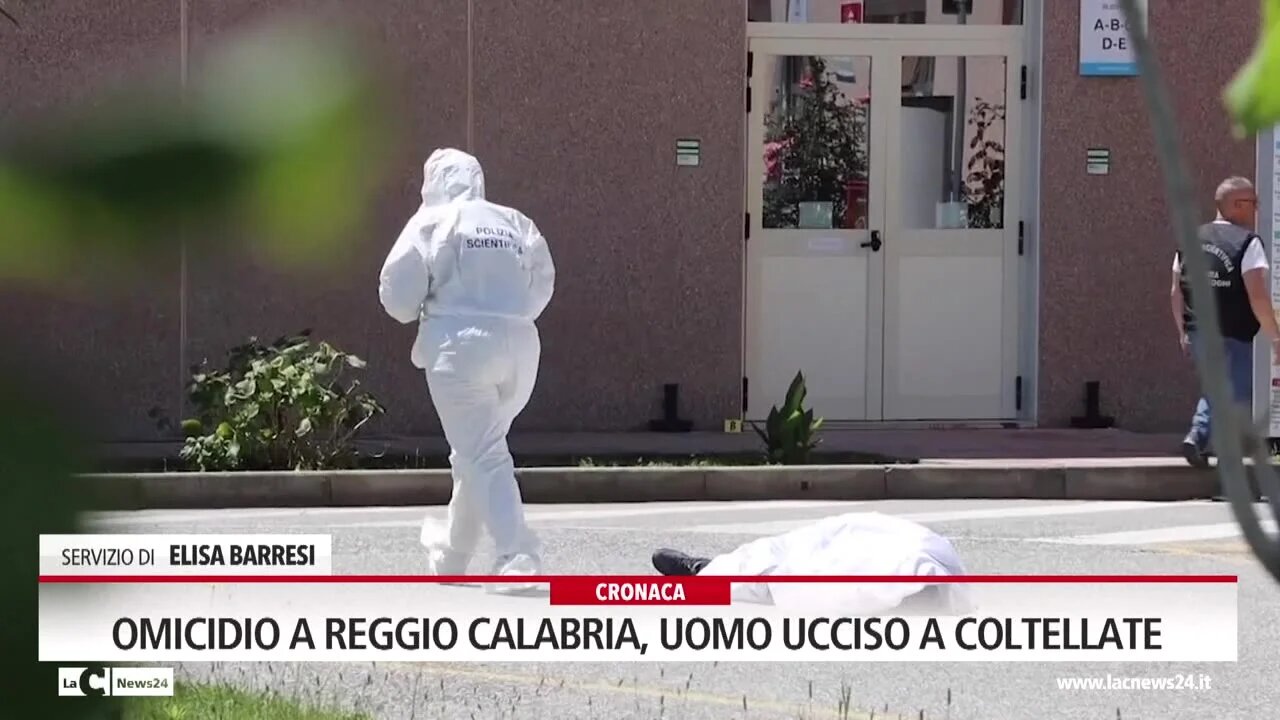 Omicidio a Reggio Calabria, uomo ucciso a coltellate