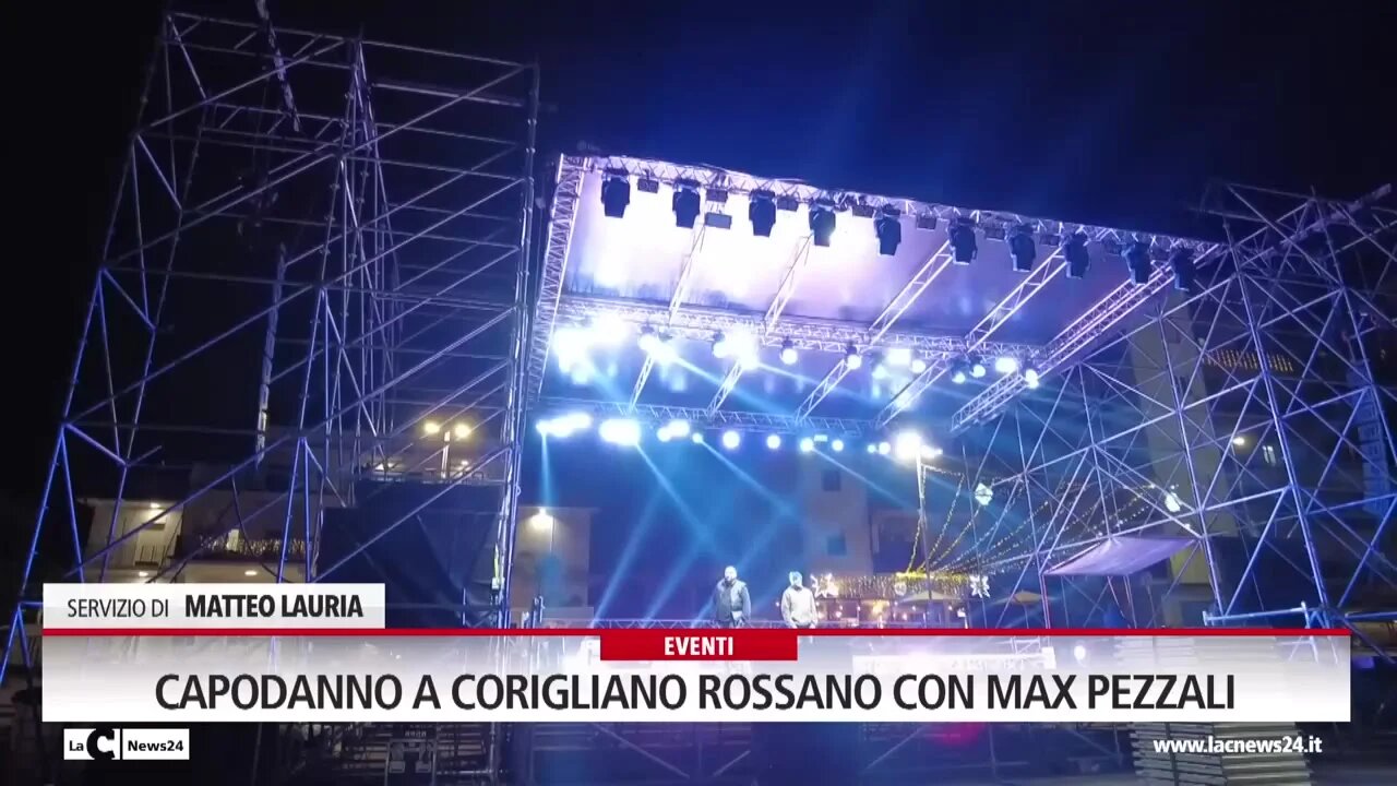 Capodanno a Corigliano Rossano con Max Pezzali