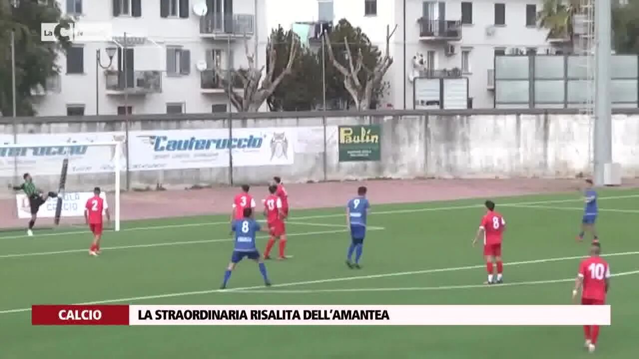 La straordinaria risalita dell’Amantea