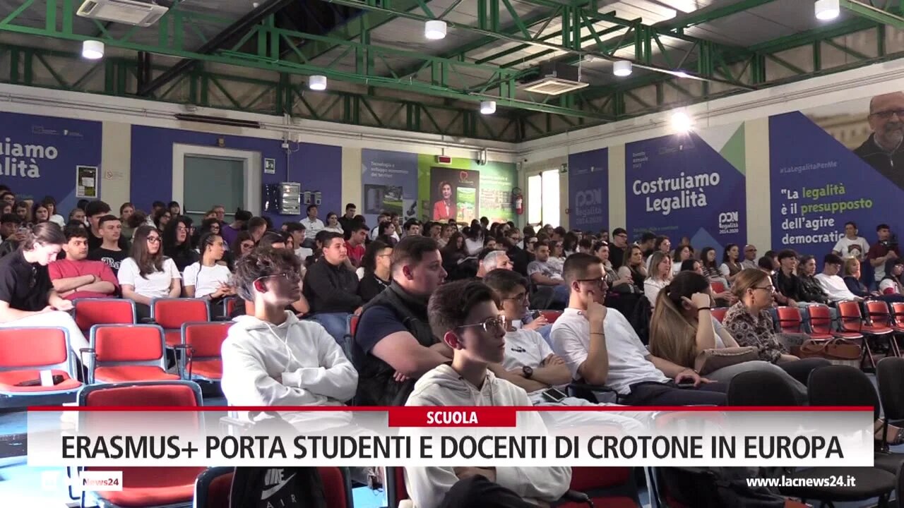 Erasmus+ porta studenti e docenti di Crotone in Europa