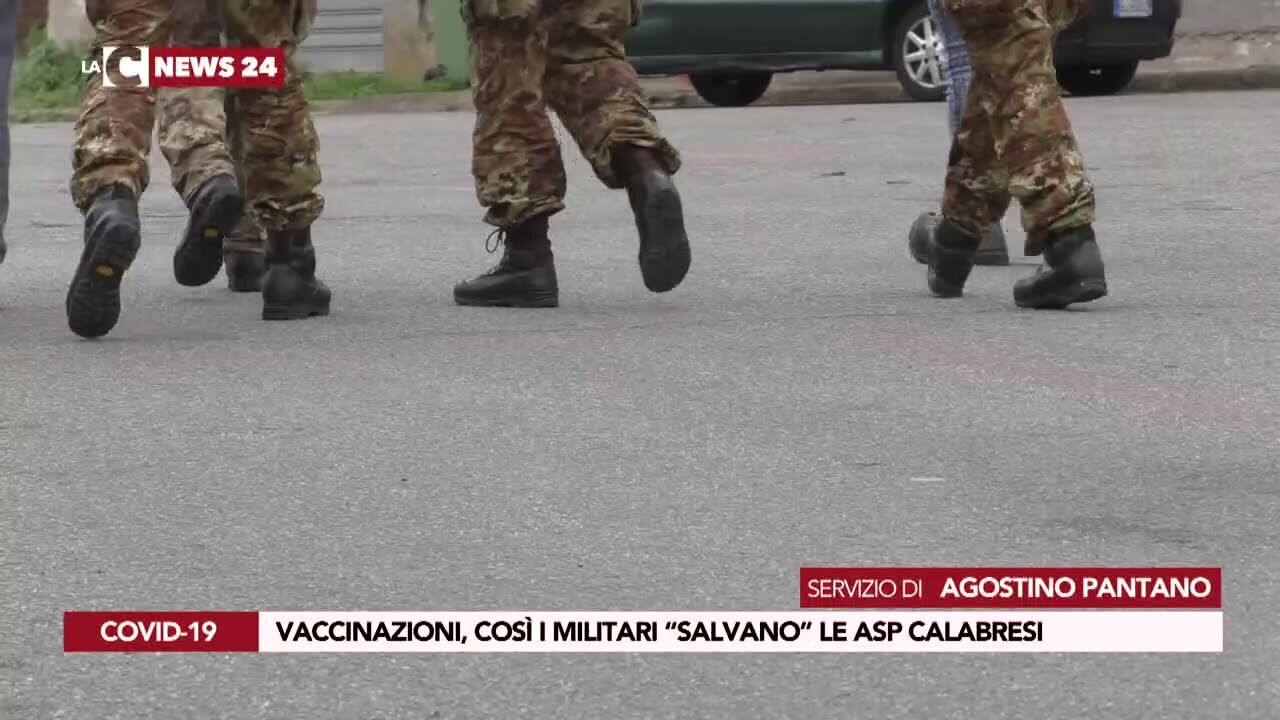 Vaccinazioni, così i militari “salvano” le Asp calabresi