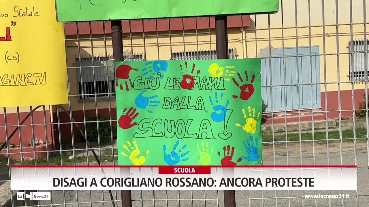 Disagi a Corigliano Rossano: ancora proteste