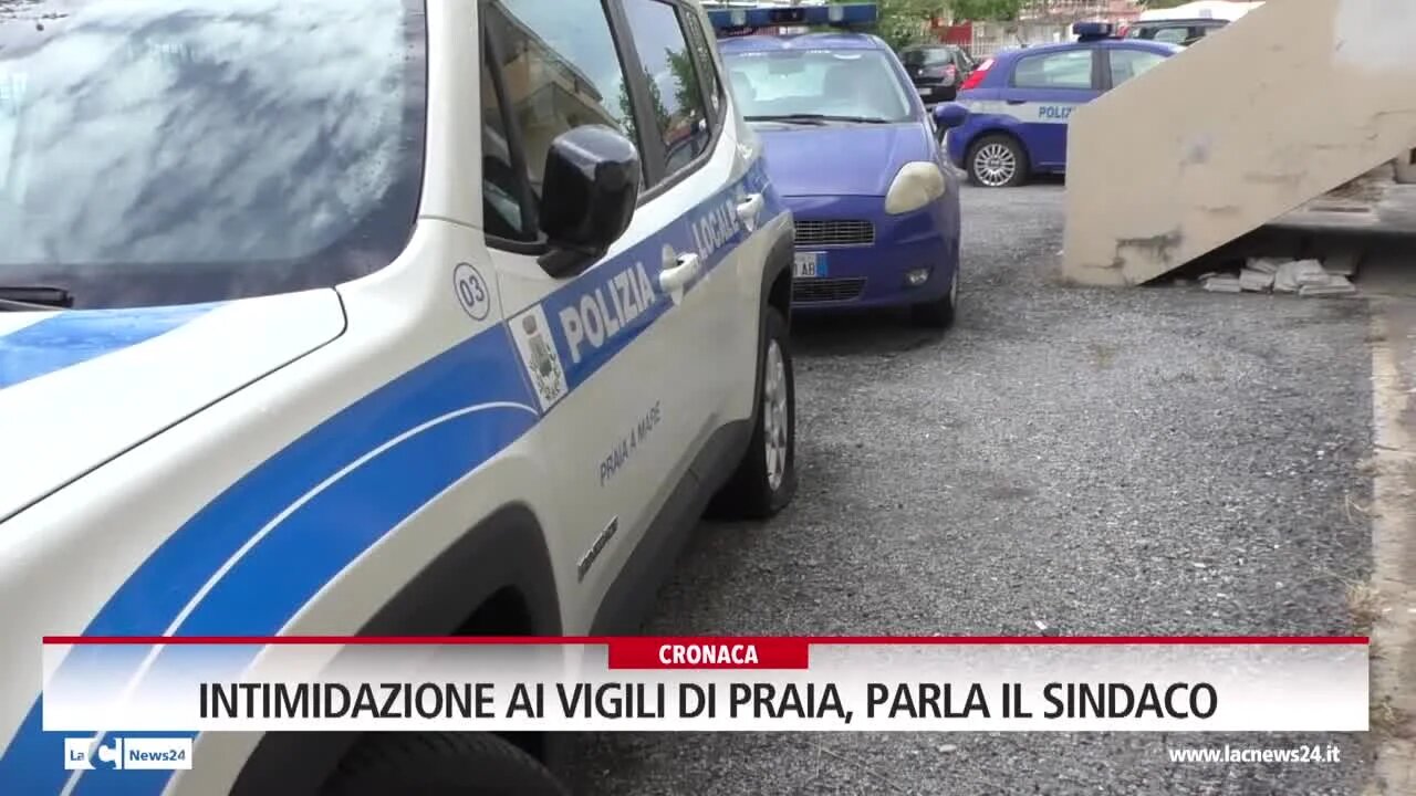 Intimidazione ai vigili di Praia, parla il sindaco