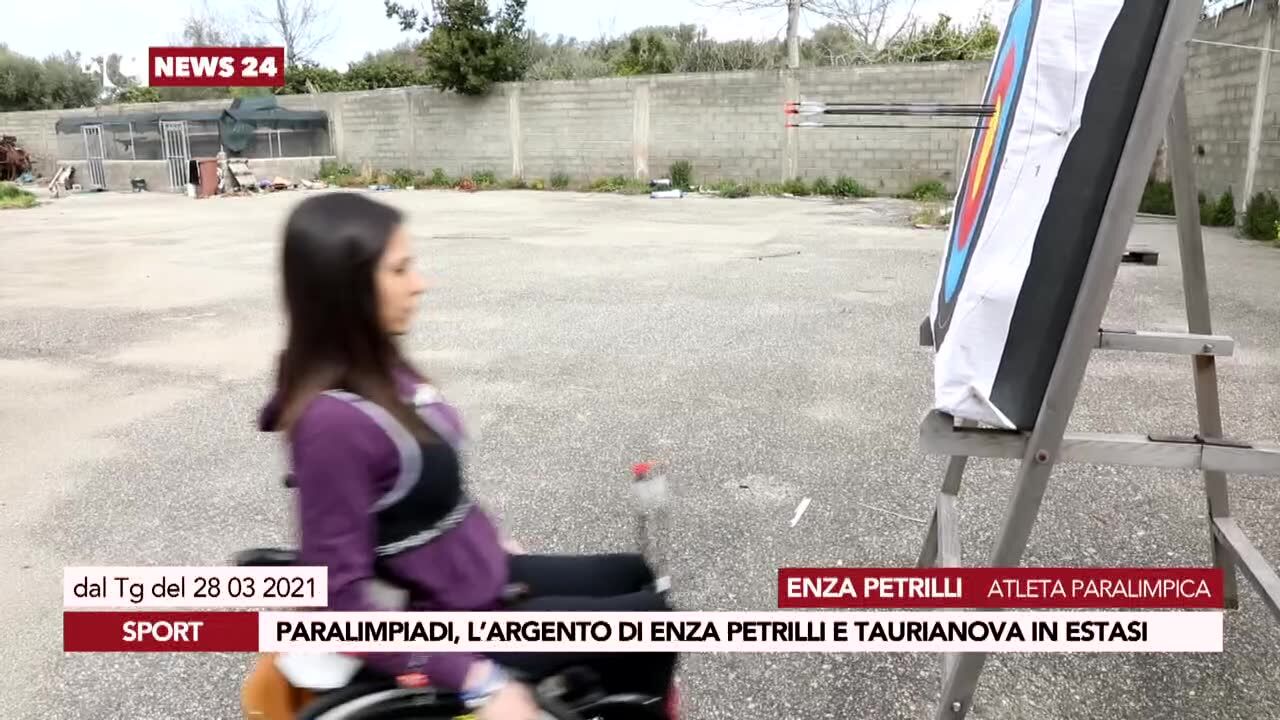 Paralimpiadi, l’argento di Enza Petrilli e Taurianova in estasi
