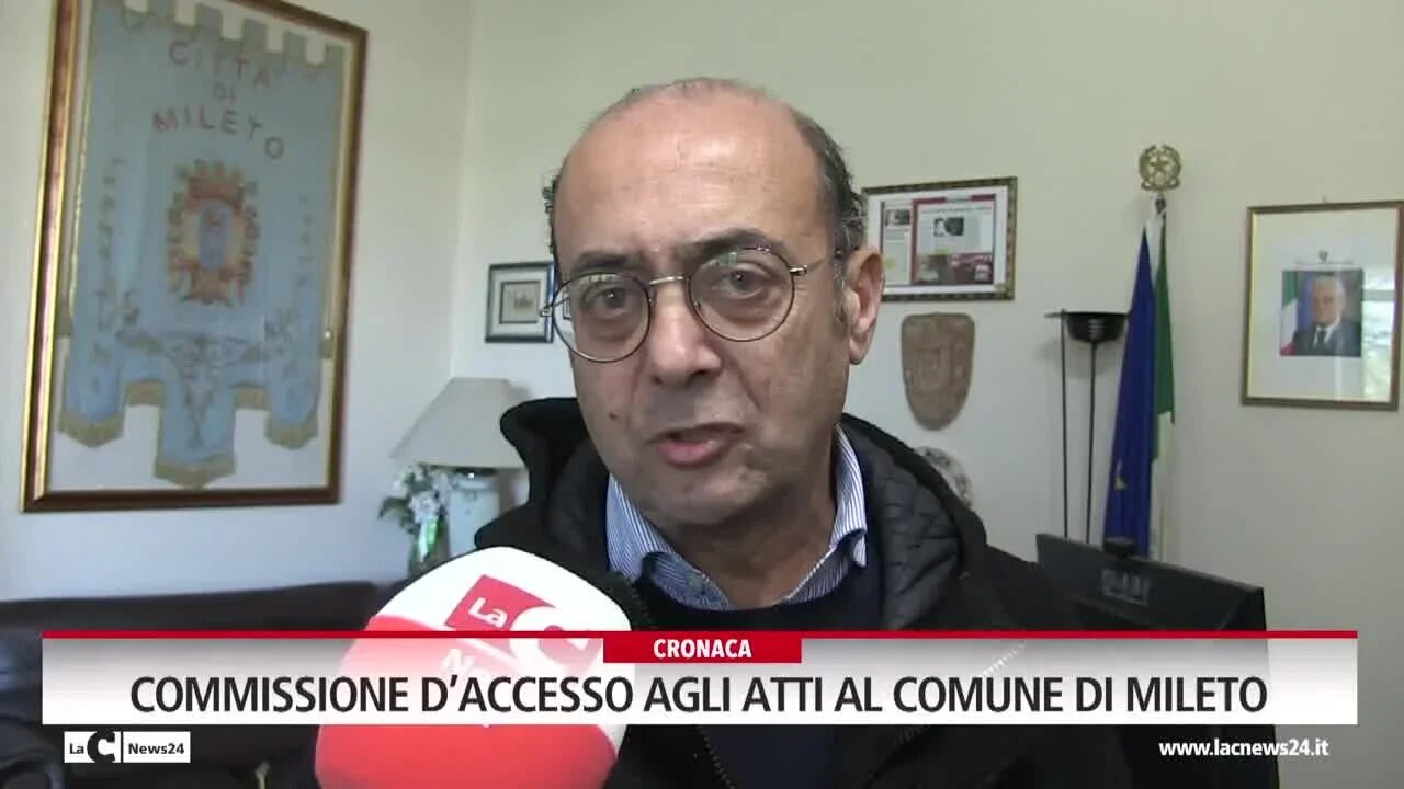 Commissione d’accesso agli atti al comune di Mileto