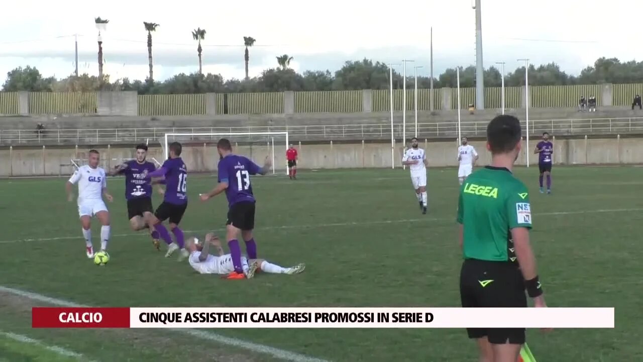 Cinque assistenti calabresi promossi in Serie D