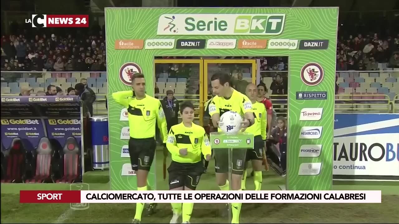 Calciomercato, tutte le operazioni delle formazioni calabresi