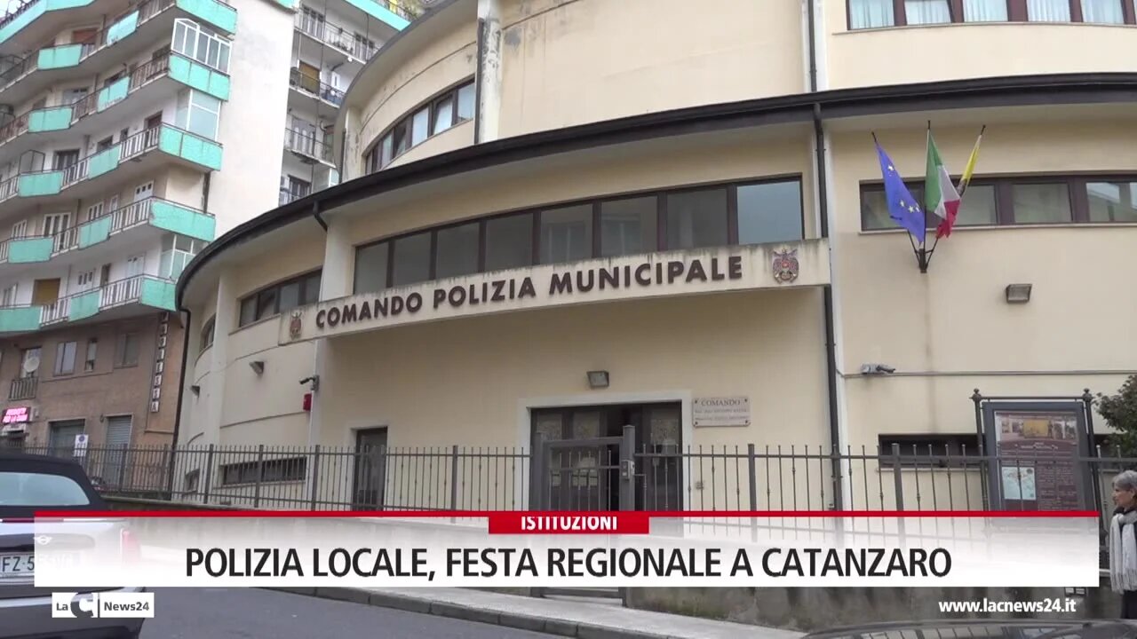 Polizia locale, festa regionale a Catanzaro