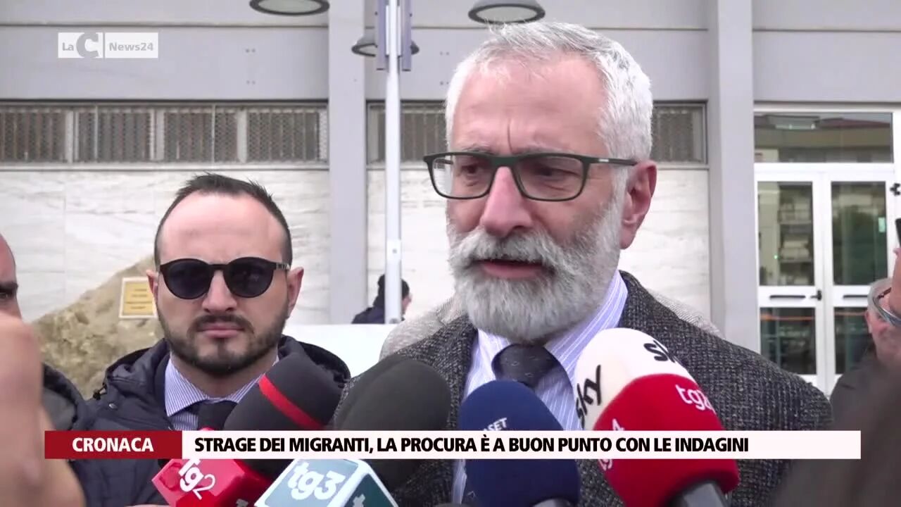Strage dei migranti, la procura è a buon punto con le indagini