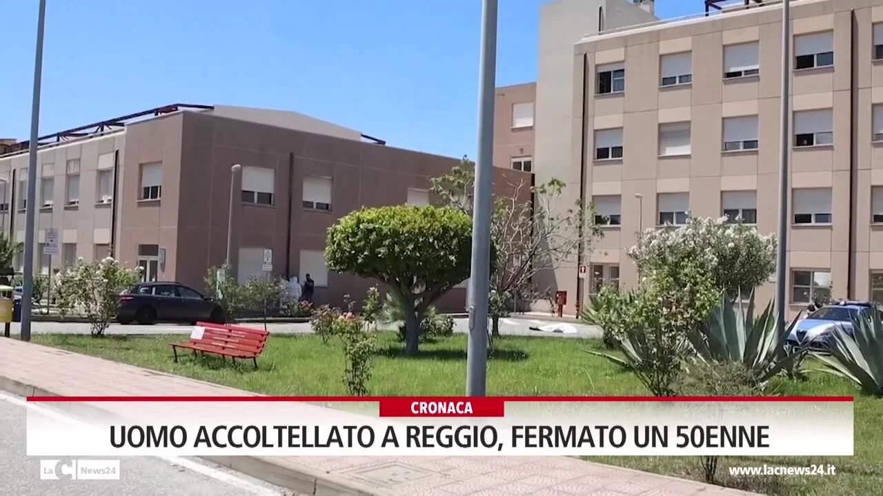 Uomo accoltellato a Reggio, fermato un 50enne