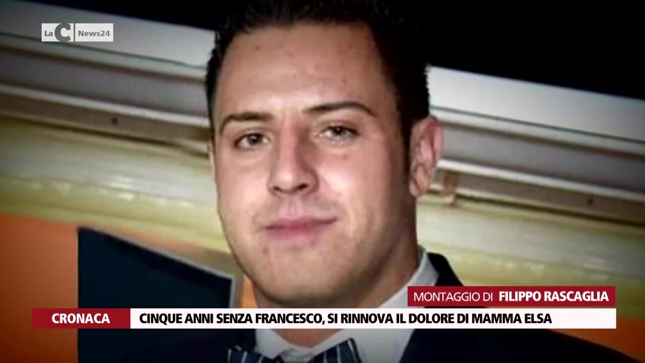 Cinque anni senza Francesco, si rinnova il dolore di mamma Elsa