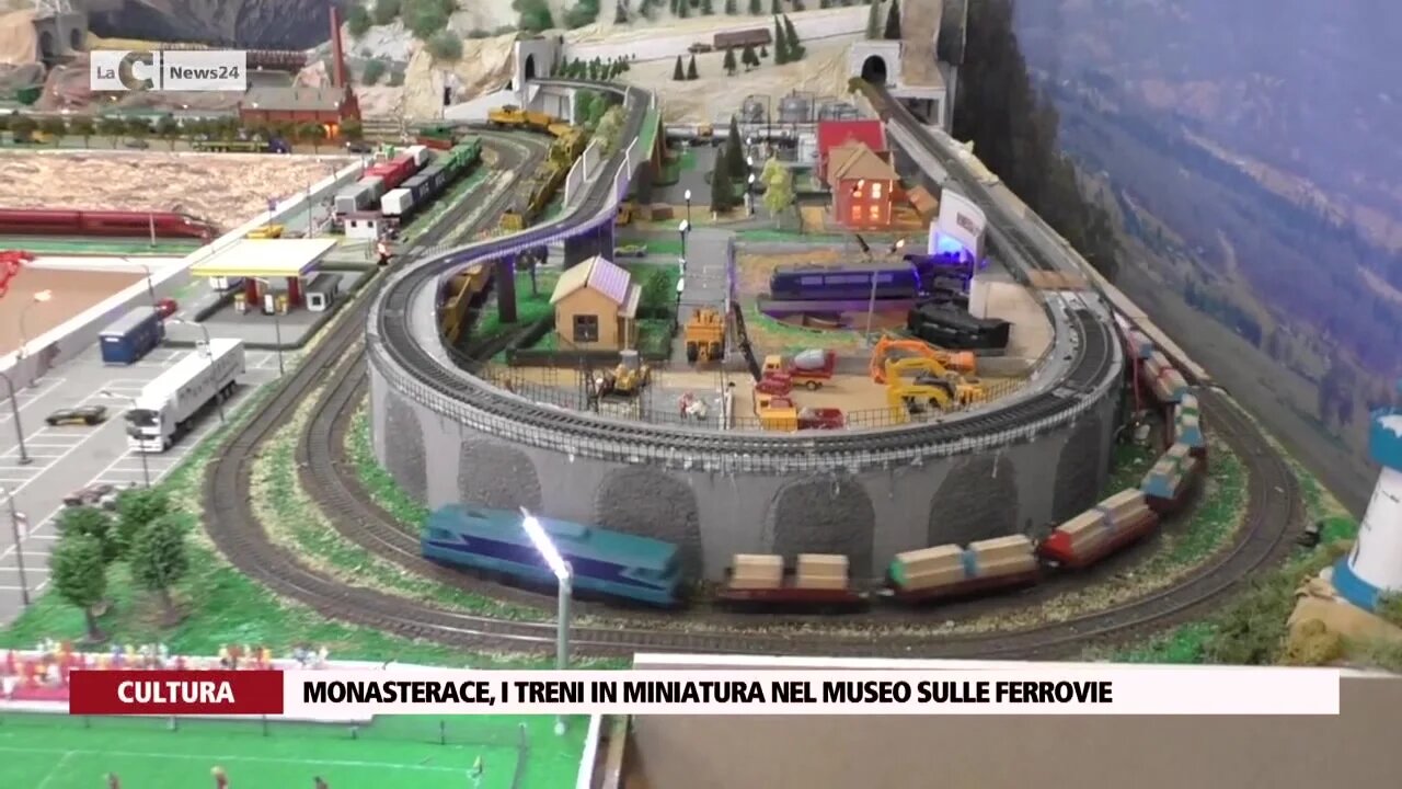 Monasterace, i treni in miniatura nel museo sulle ferrovie