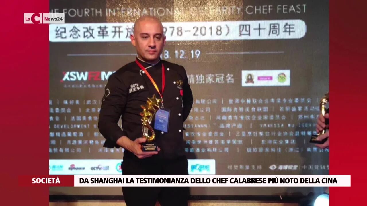 Da Shanghai la testimonianza dello chef calabrese più noto della Cina