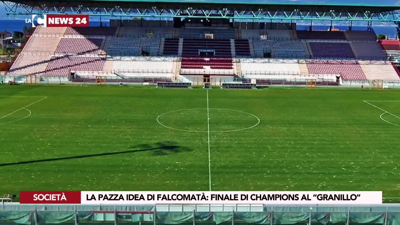 La pazza idea di Falcomatà: finale di Champions al “Granillo”