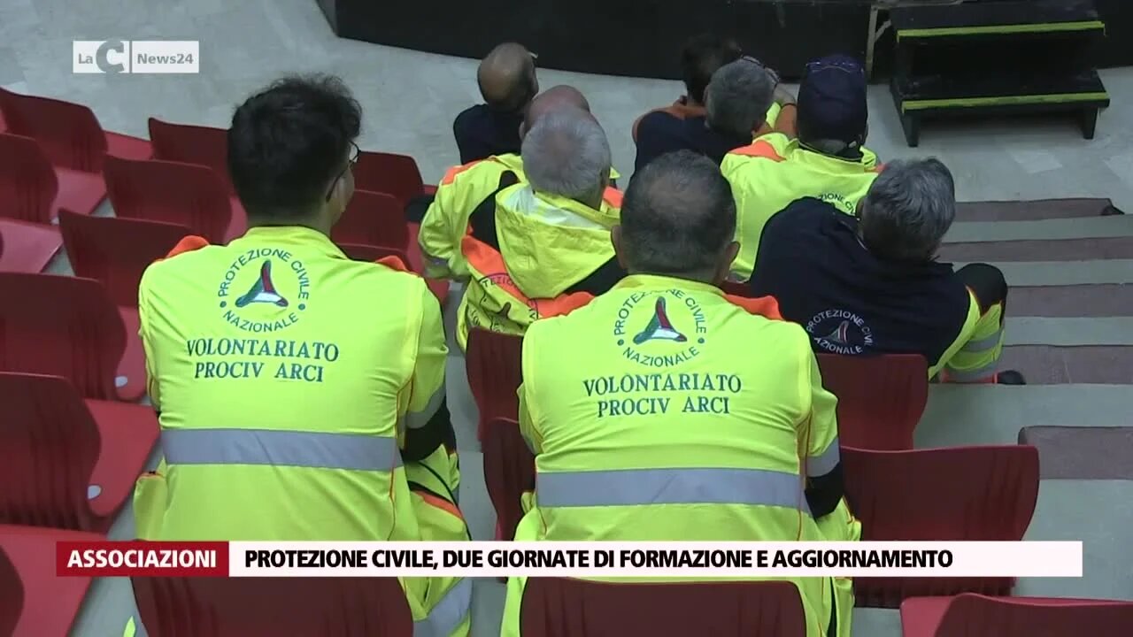 Protezione civile, due giornate di formazione e aggiornamento