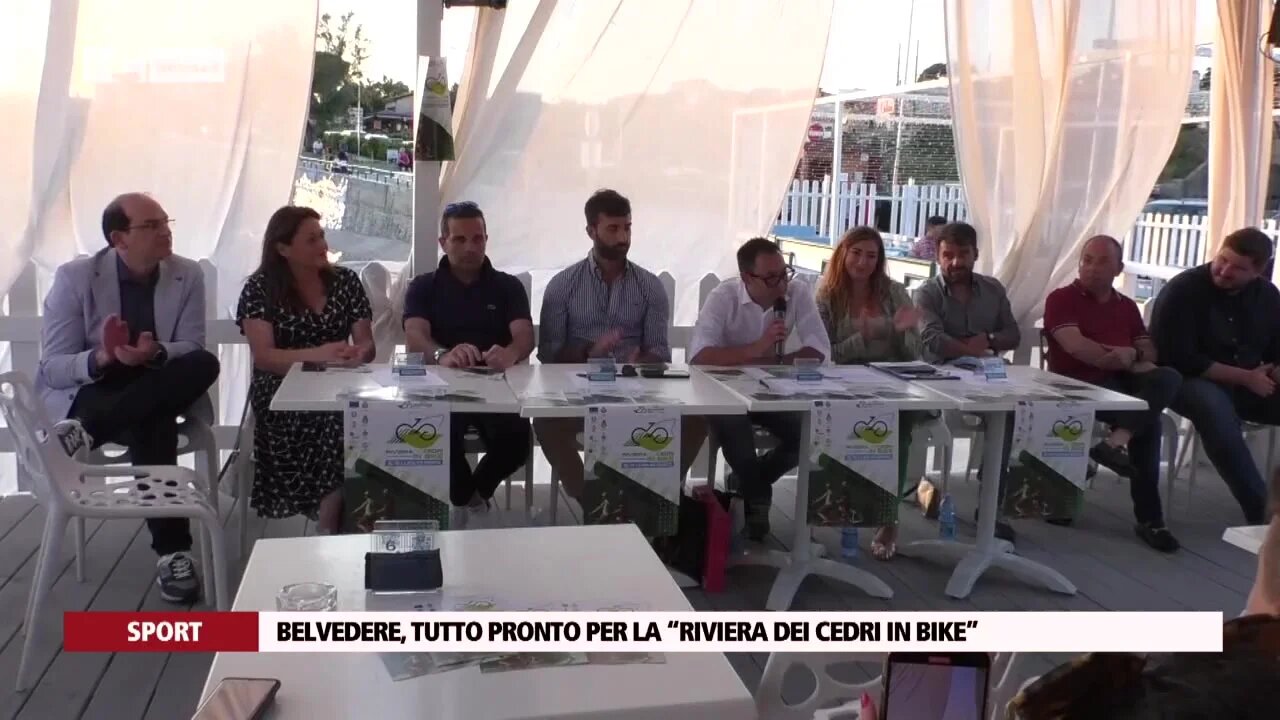 Belvedere, tutto pronto per la “Riviera dei cedri in bike”