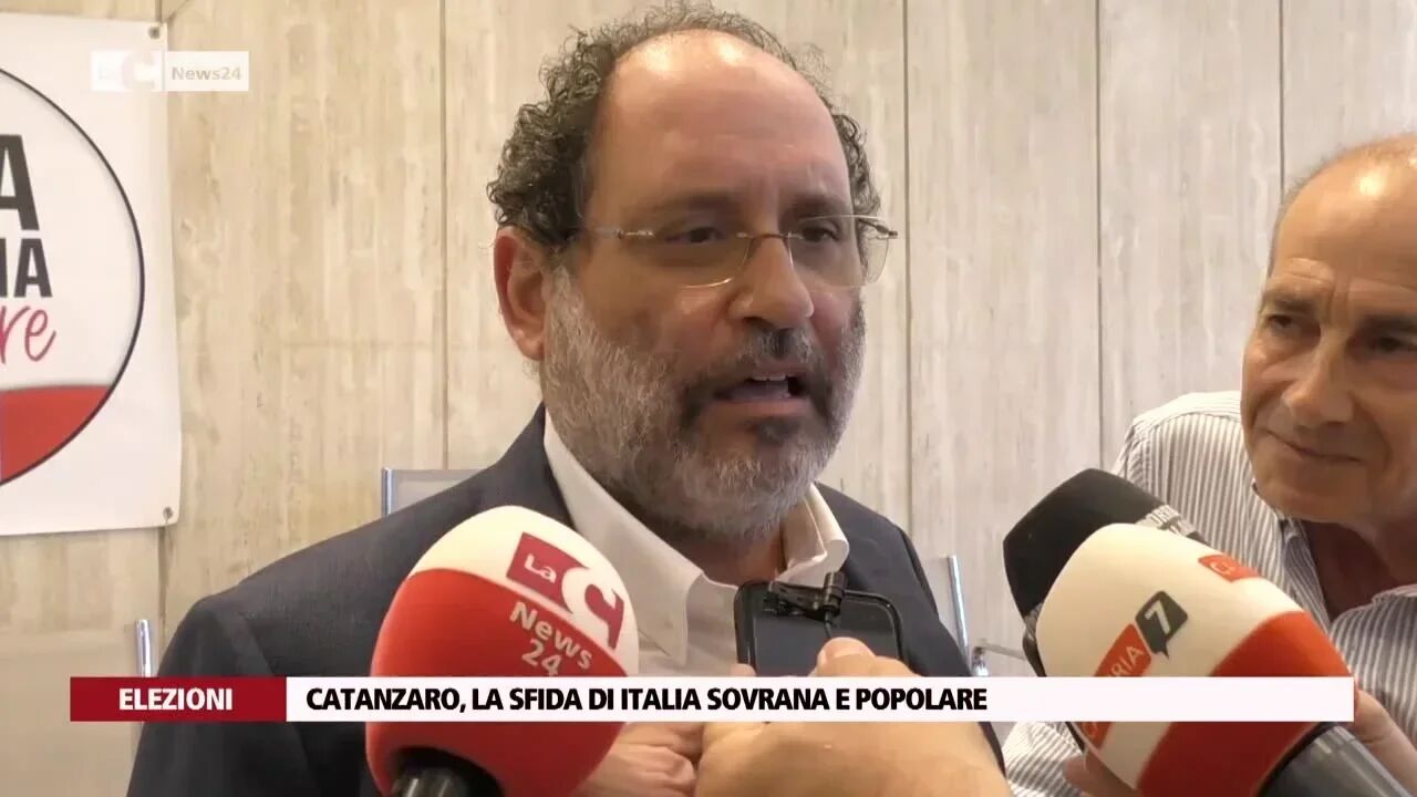 Catanzaro, la sfida di Italia Sovrana e popolare