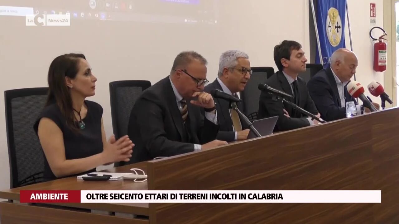 Oltre seicento ettari di terreni incolti in Calabria