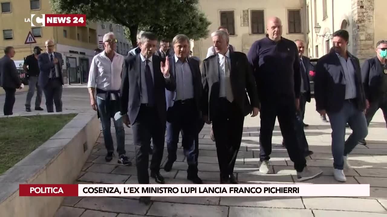 Cosenza, l’ex ministro Lupi lancia Franco Pichierri