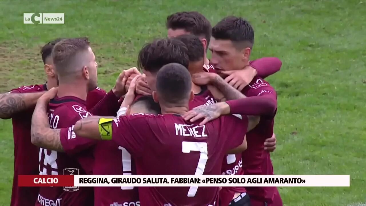Reggina, Giraudo saluta. Fabbian: «penso solo agli Amaranto»