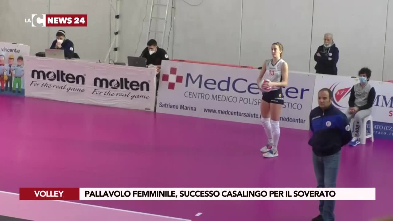 Pallavolo femminile, successo casalingo per il Soverato