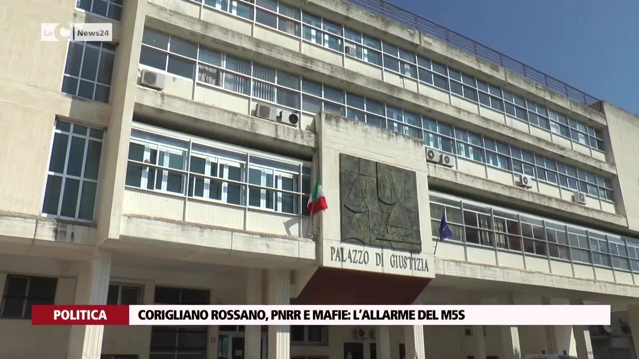 Corigliano Rossano, Pnrr e mafie: l’allarme del M5S