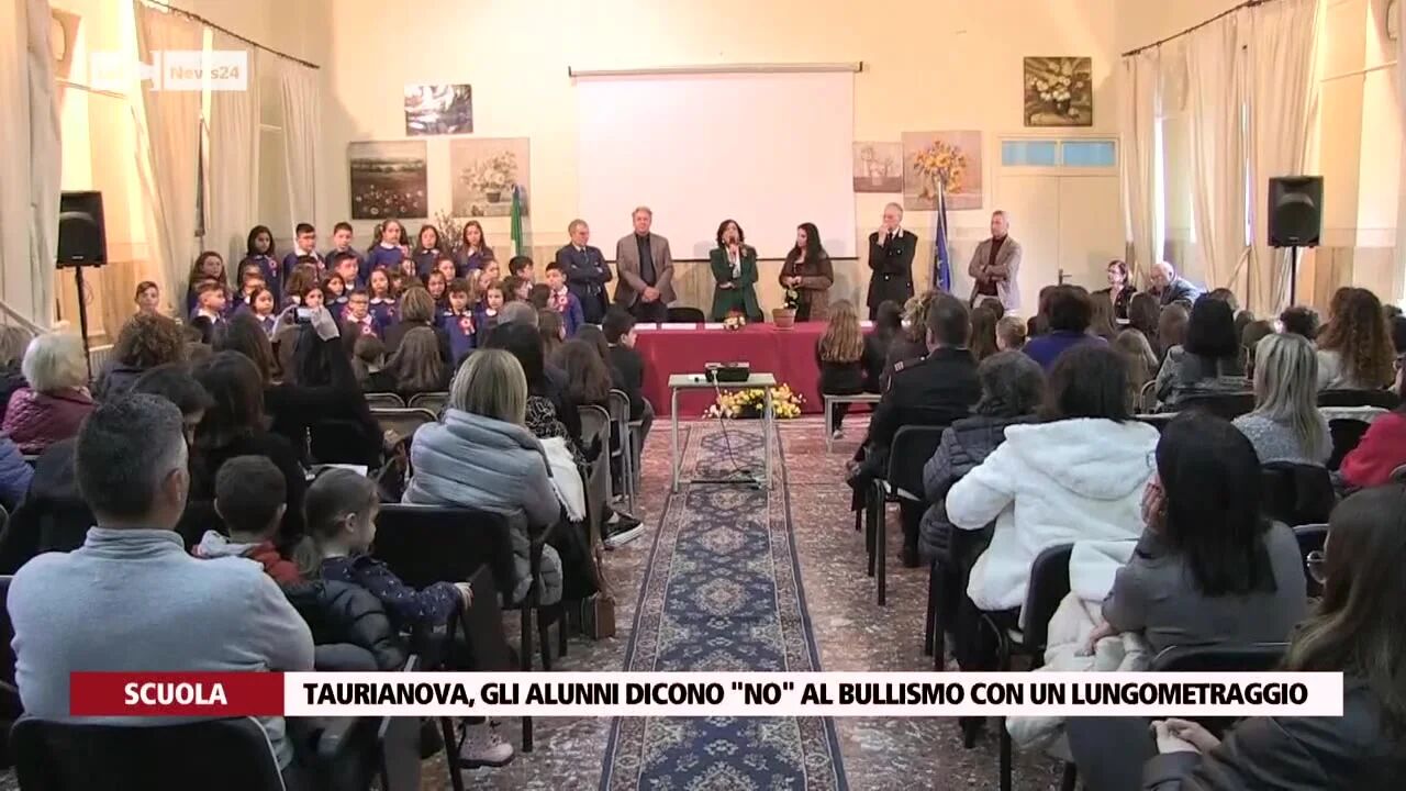 Taurianova, gli alunni dicono "no" al bullismo con un lungometraggio