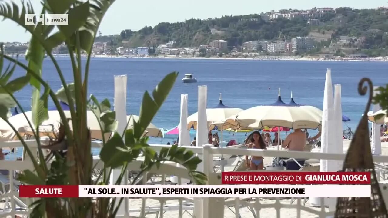 "Al sole... in salute", esperti in spiaggia per la prevenzione