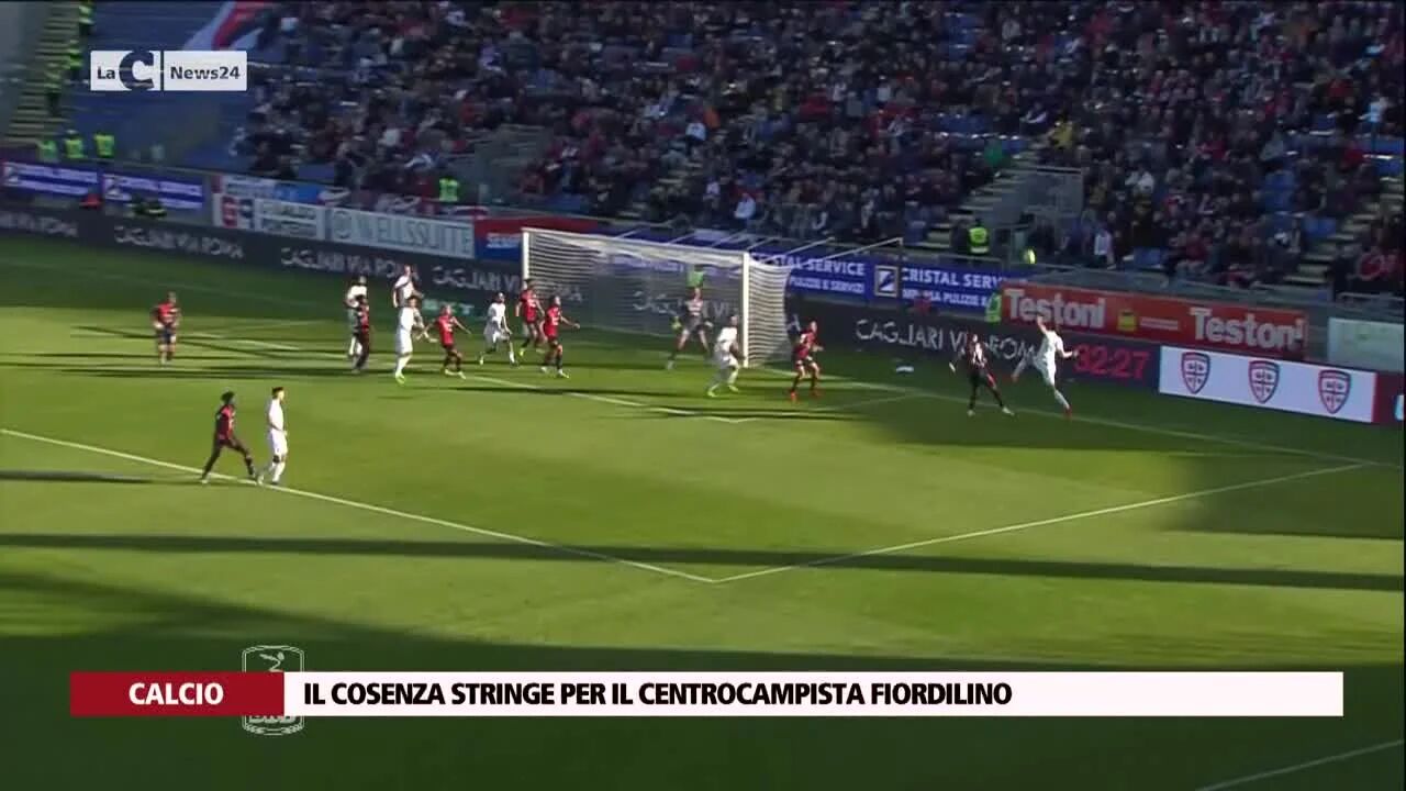 Il Cosenza stringe per il centrocampista Fiordilino